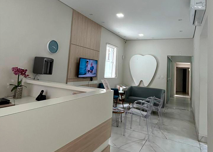 Recepção da Clínica Ottima